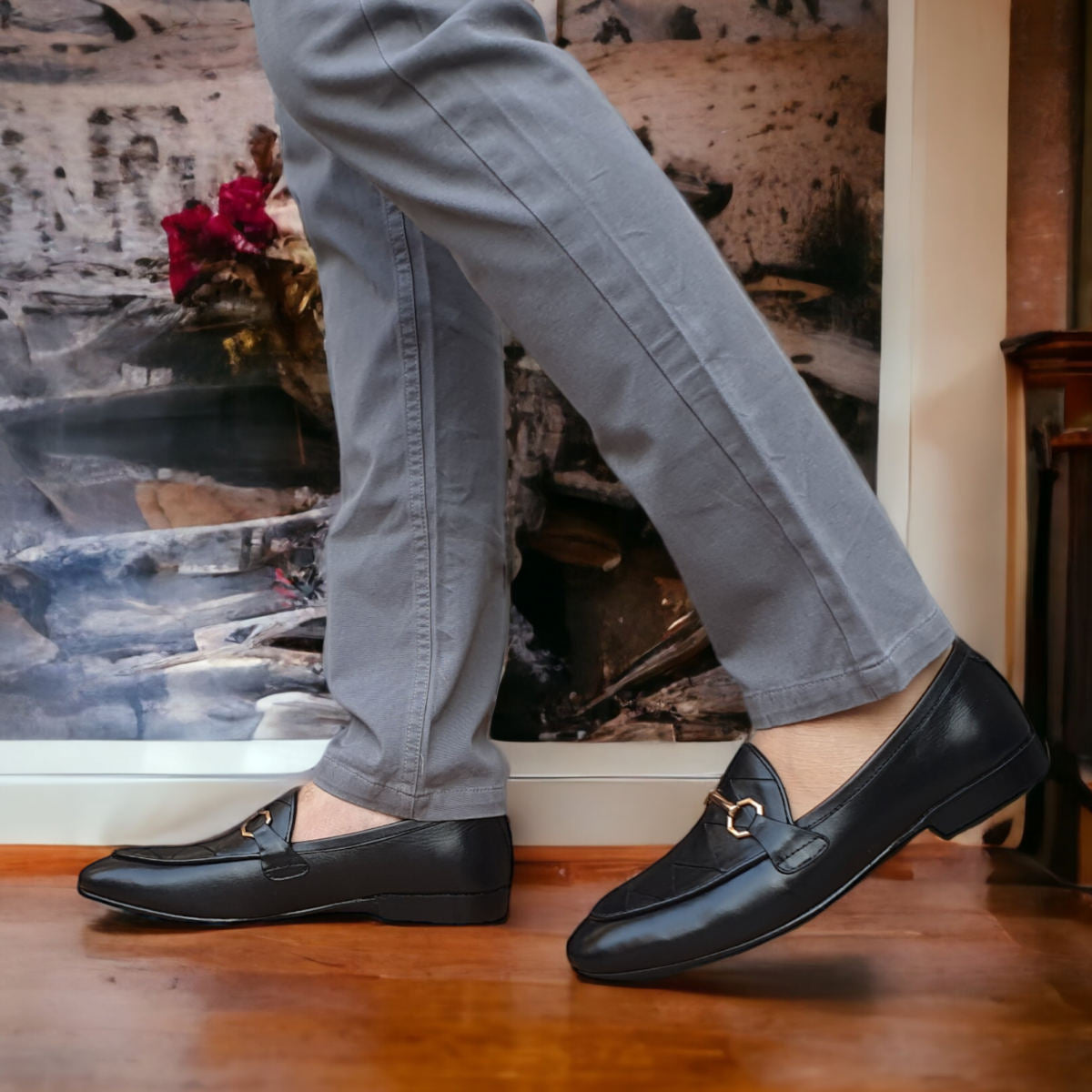 Premium Leather Shoes -150018