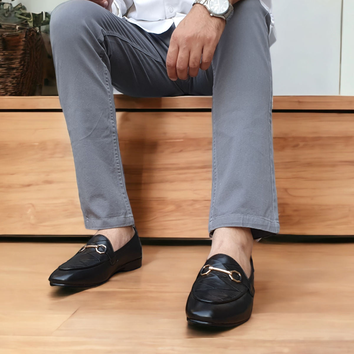 Premium Leather Shoes -150018