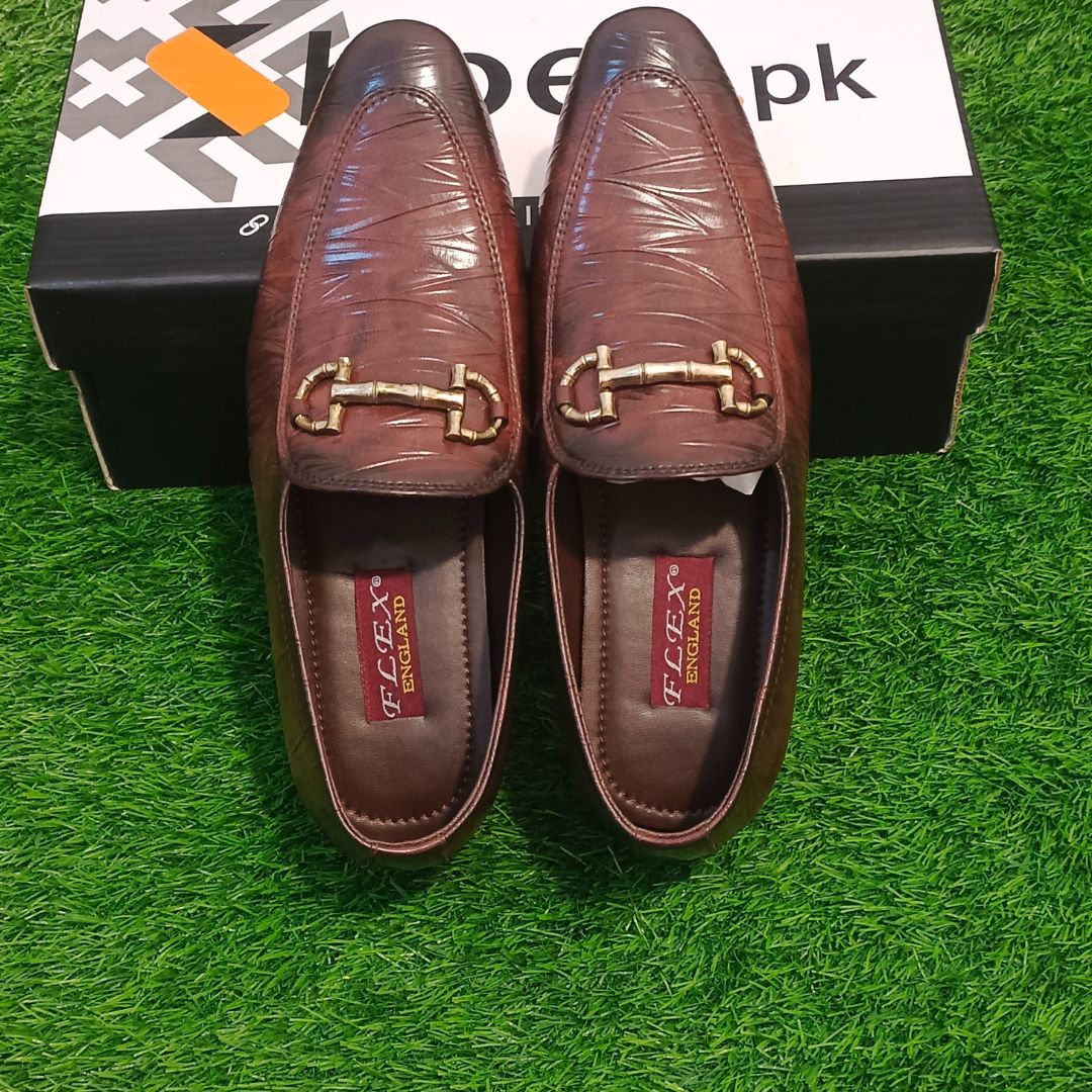 Premium Leather Shoes S-507 BR