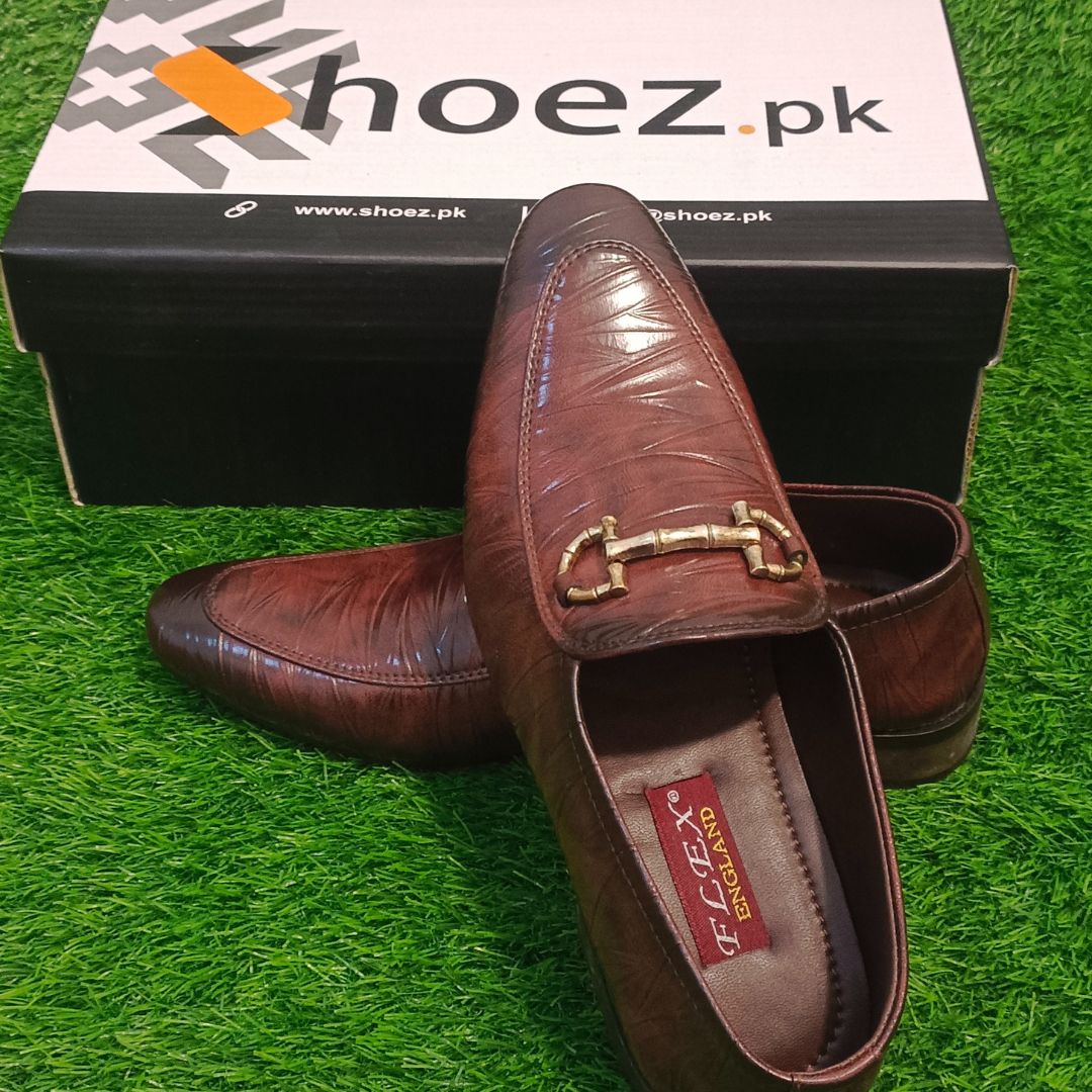 Premium Leather Shoes S-507 BR