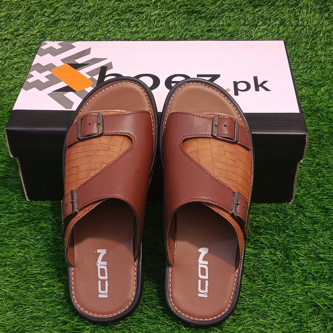 Premium Leather Chappal S-508