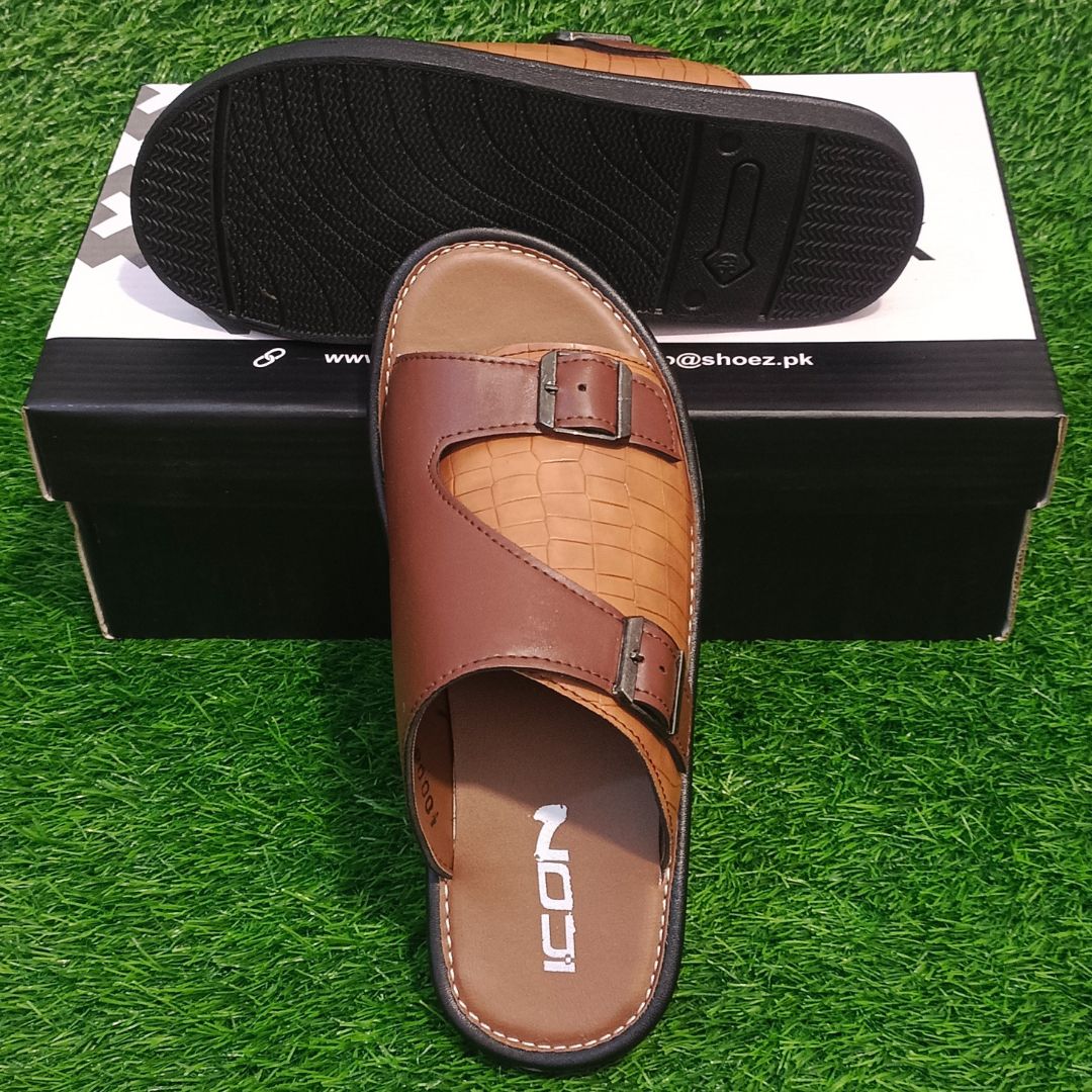 Premium Leather Chappal S-508