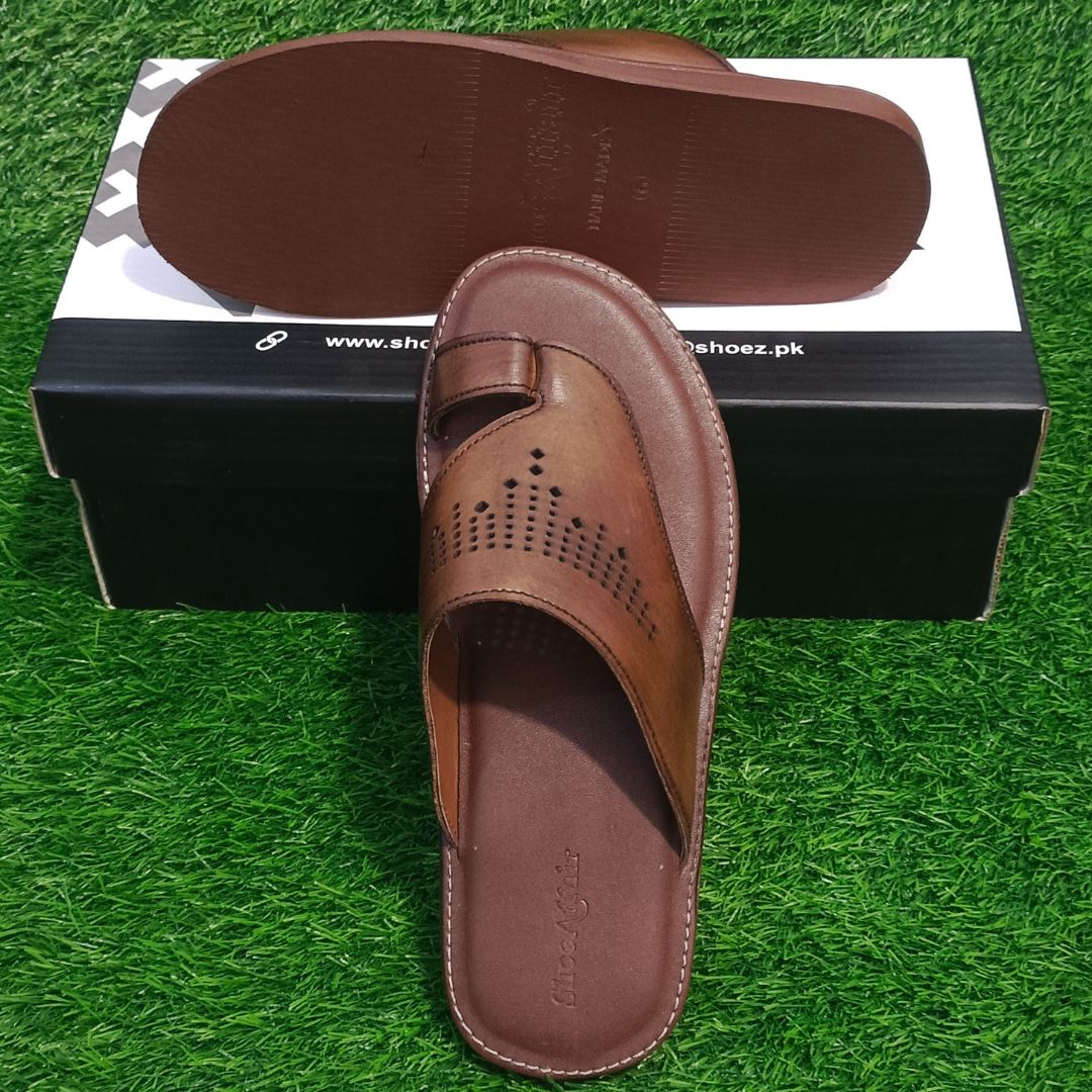 Premium Leather Chappal S-510