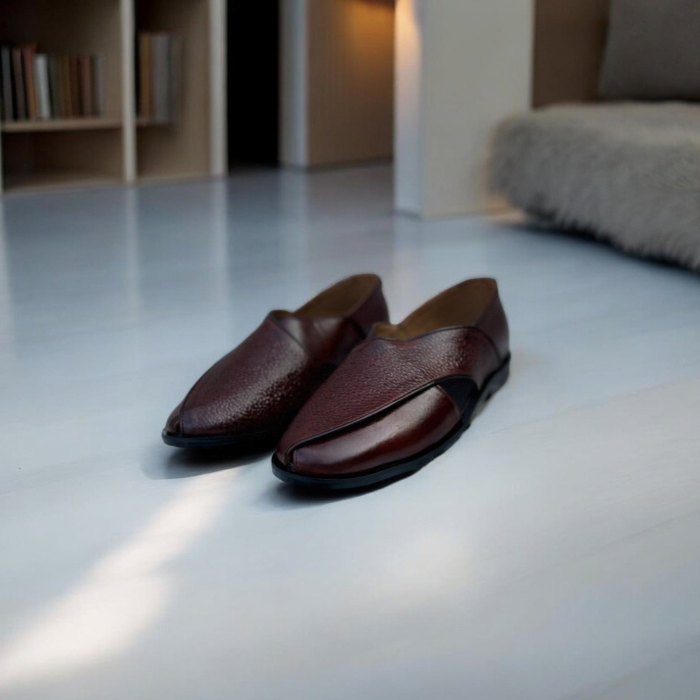 Premium Leather Sandal -150032 BR