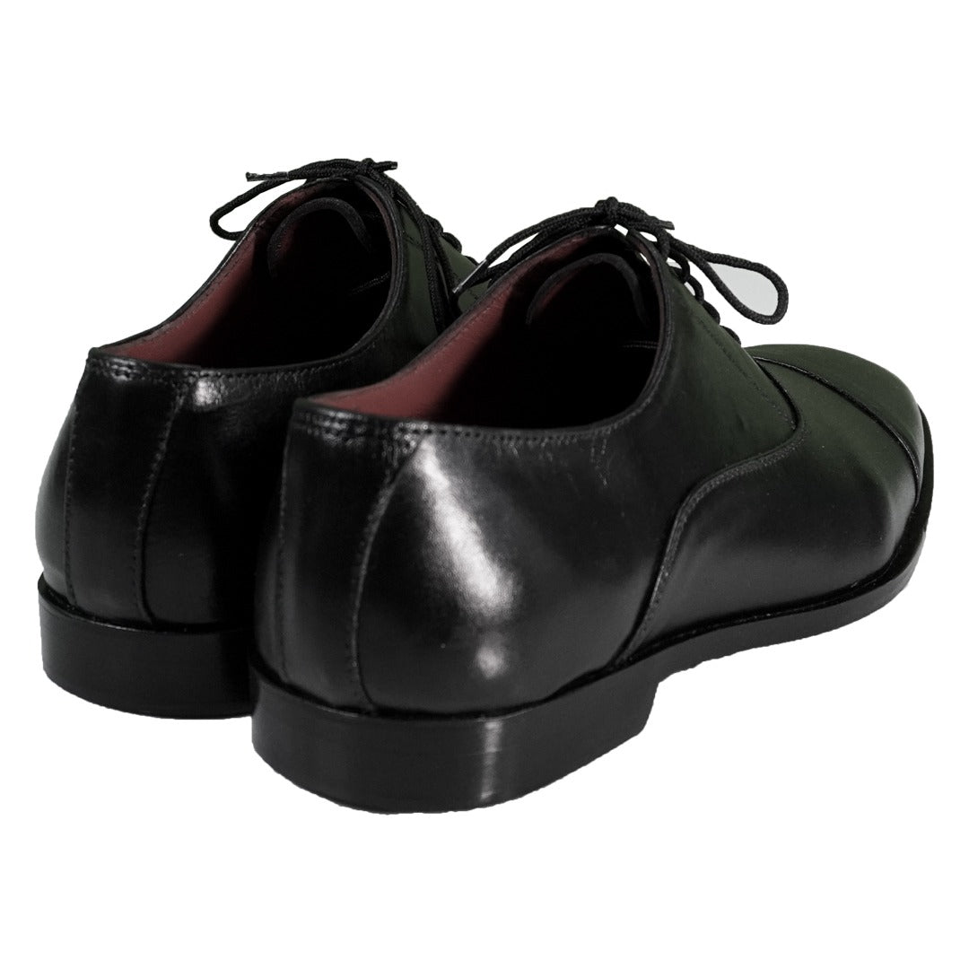 Premium Leather Shoes - 150001 Black