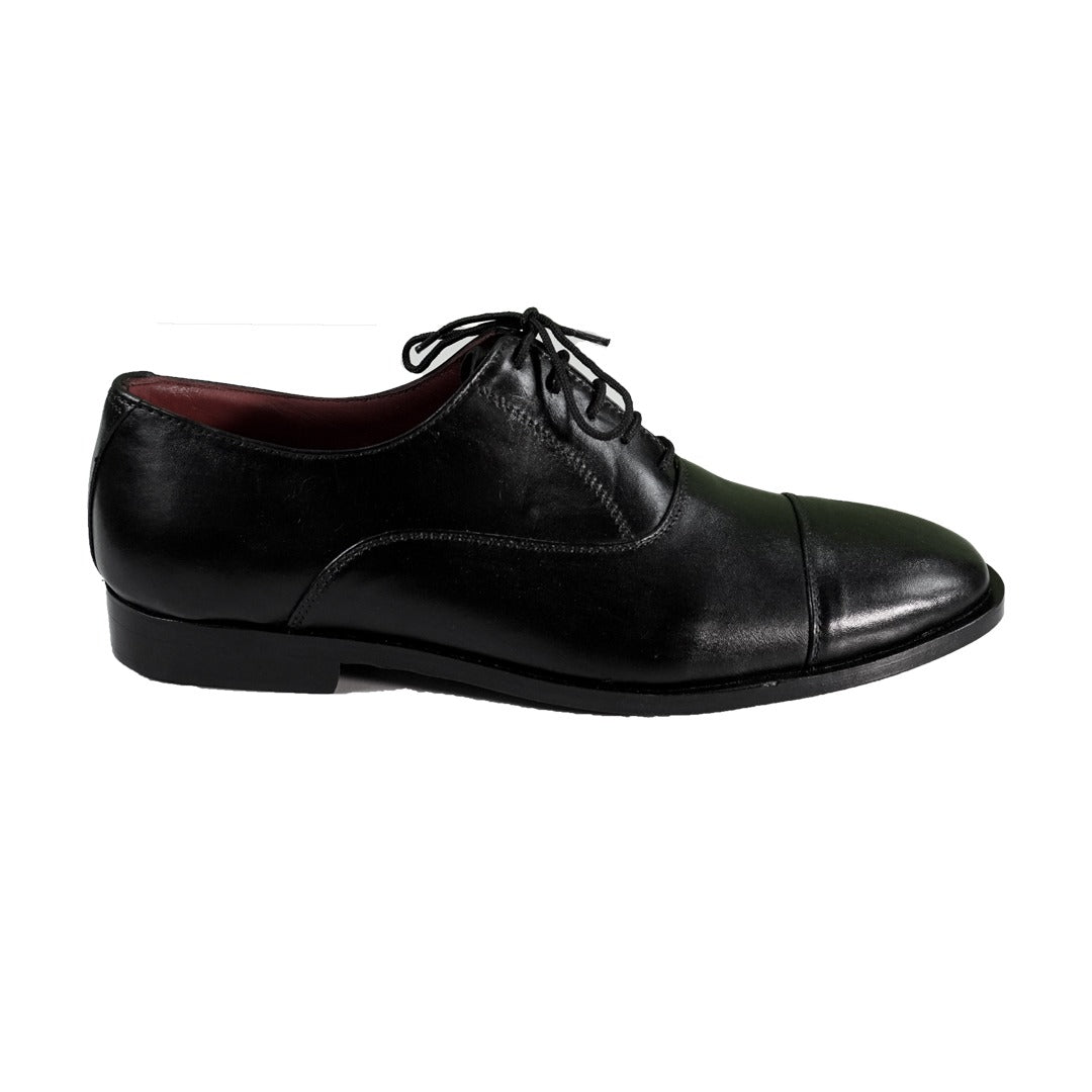 Premium Leather Shoes - 150001 Black