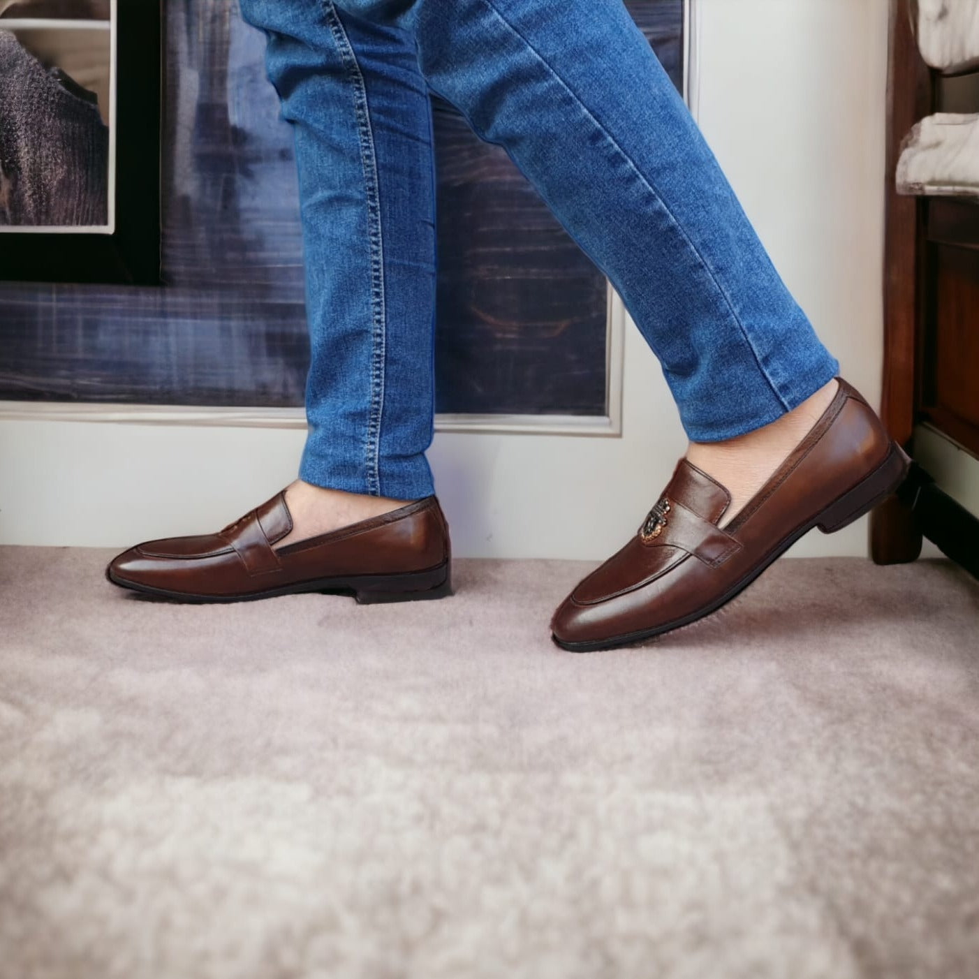 Premium Leather Shoes -150028