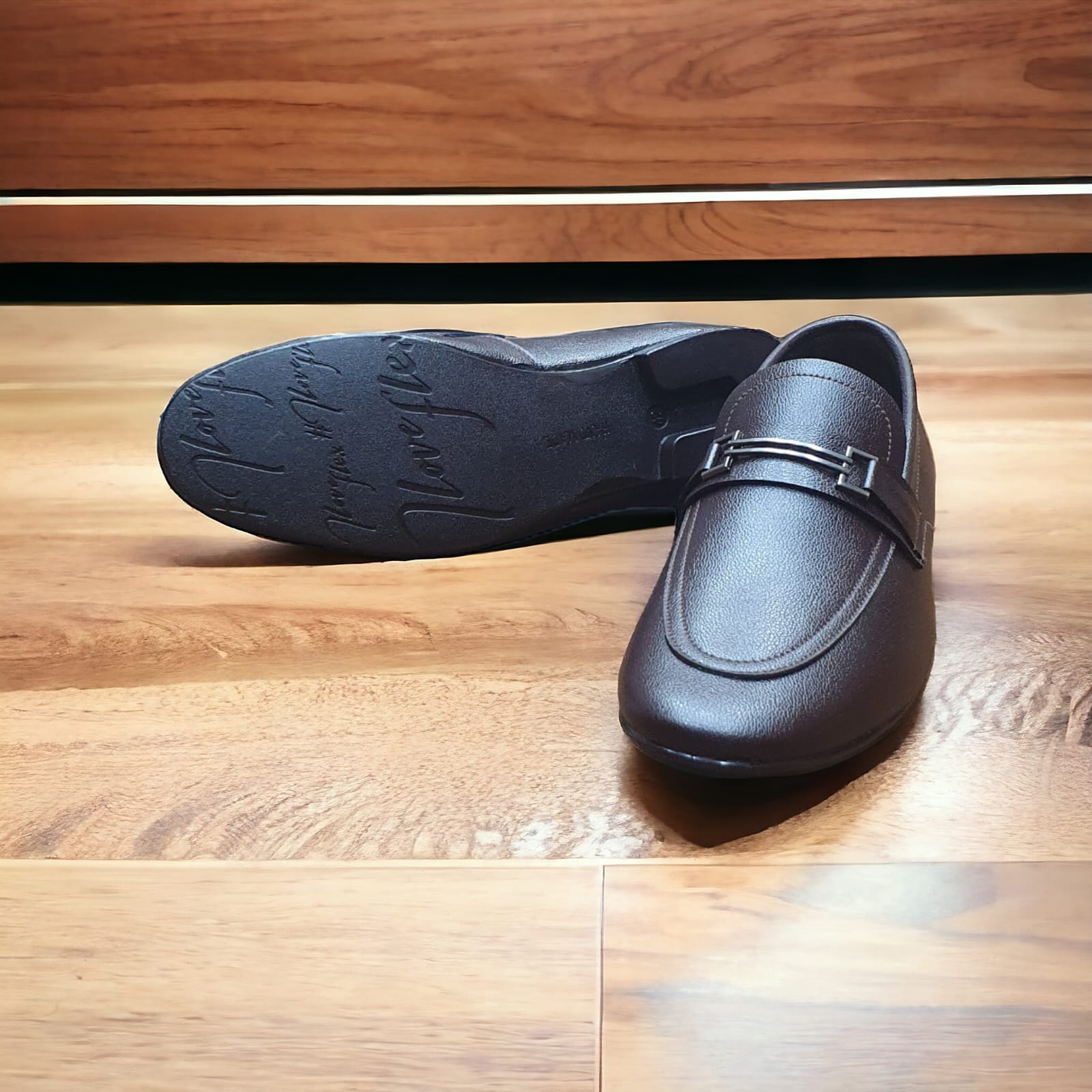 Pure Leather Moccasin Shoes - 10038