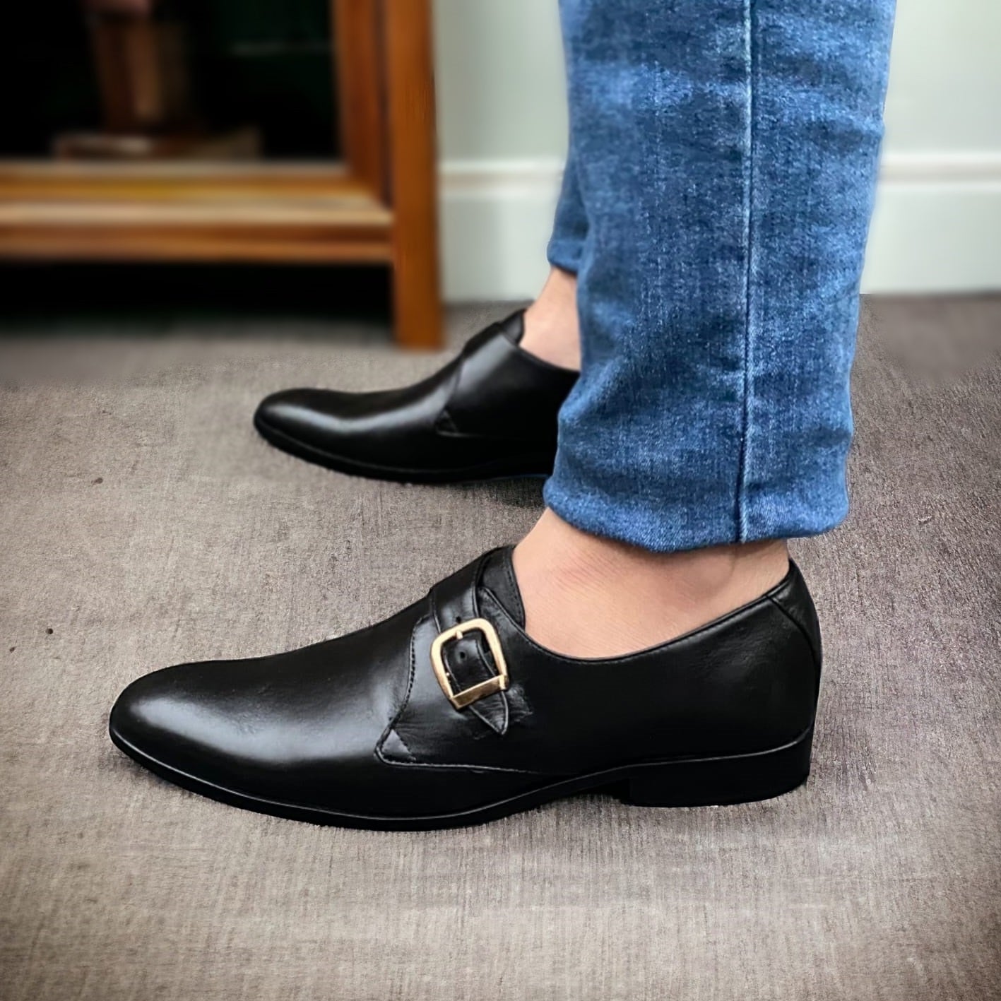 Premium Leather Shoes -150041