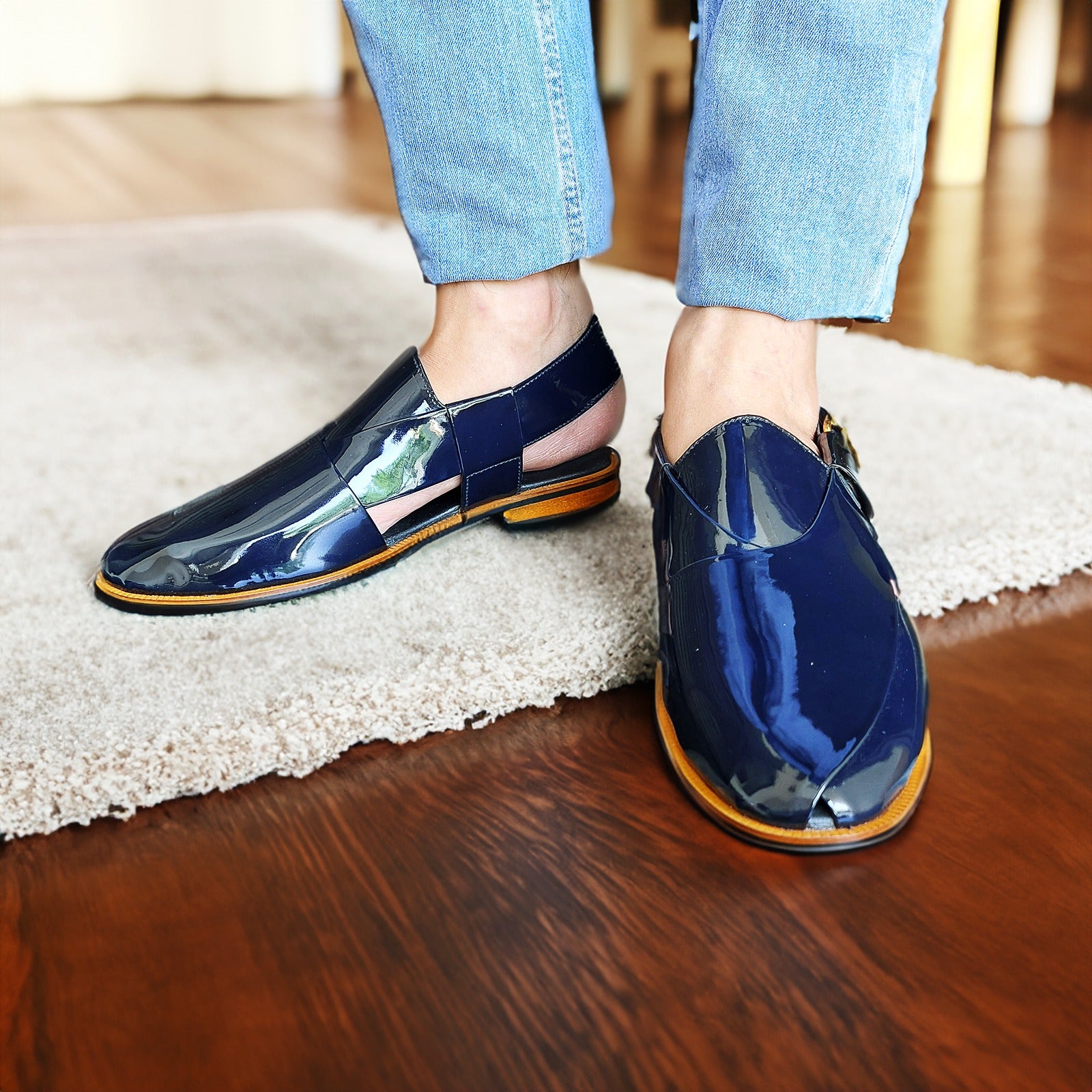 Premium Leather Peshawari Chappal -150048