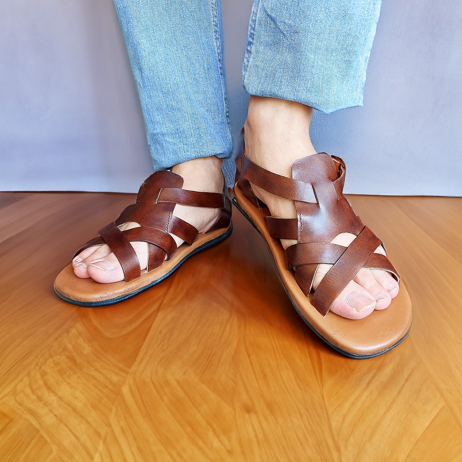 Premium Leather Sandal -150046
