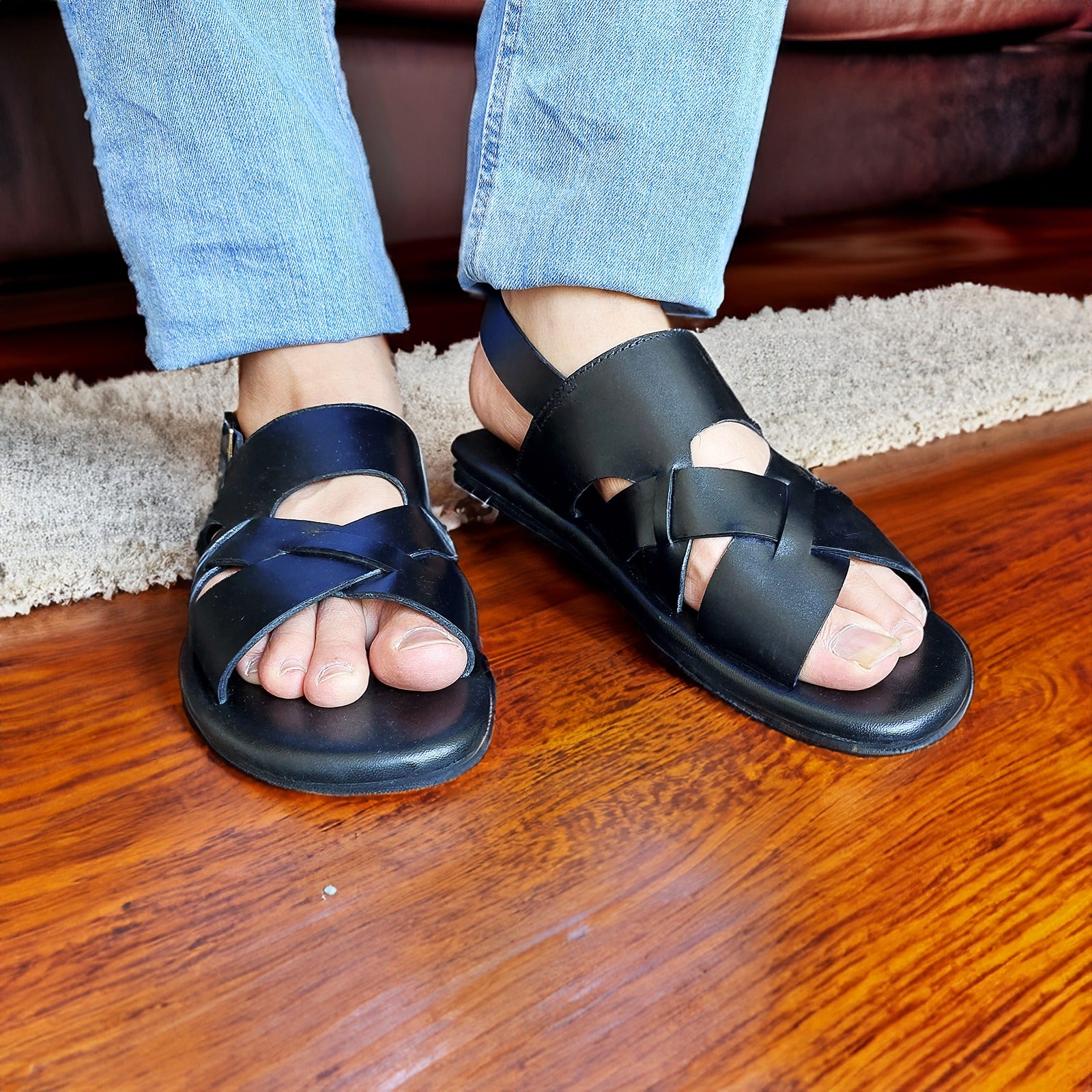 Premium Leather Sandal -150045