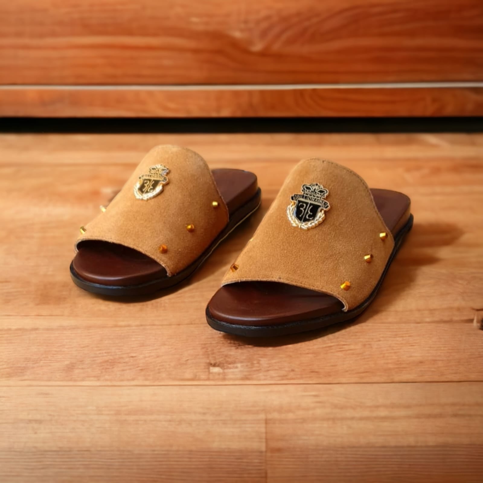 Premium Leather Shoes -150029 Brown