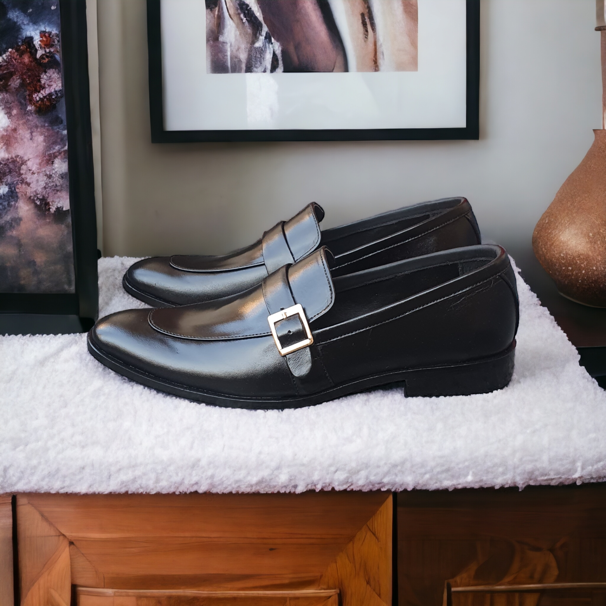 Premium Leather Shoes -150026
